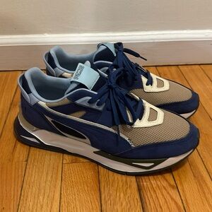 MAISON KITSUNÉ x PUMA Mirage Blue Depths 38I268-01 Men's Size 10.5